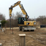 Tiefengründung mit Gusspfähle