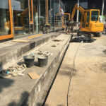 Betonfertigteile versetzen