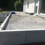 Unterbau und L-Steine